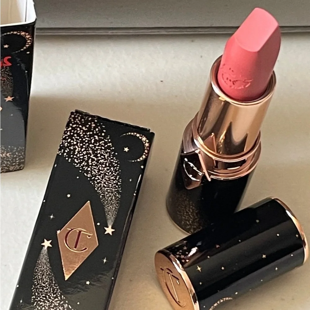 NIB CHARLOTTE TILBURY HOT LIPS REFILLABLE LIPSTICK Carina’s Star NEW SEALED 0.12